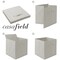 Casafield Set of 12 Collapsible Fabric Cube Storage Bins - Foldable Cloth Baskets for Shelves, Cubby Organizers & More